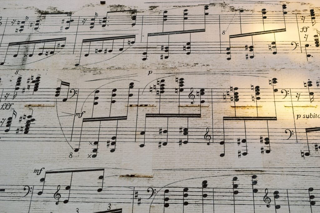 music notes