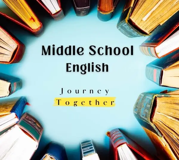 Complete online English class for middle school