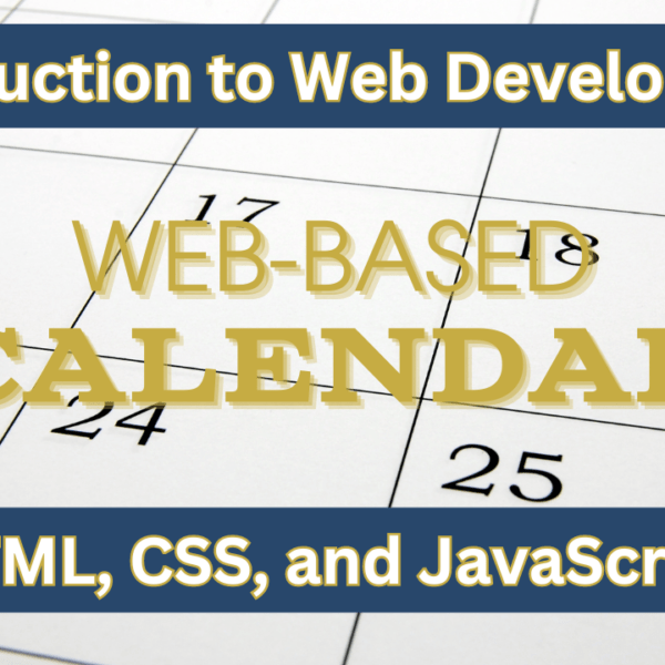 Create a web-based calendar