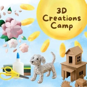 Elementary Art – 3D Creations Camp: 3-Day Summer Camp
