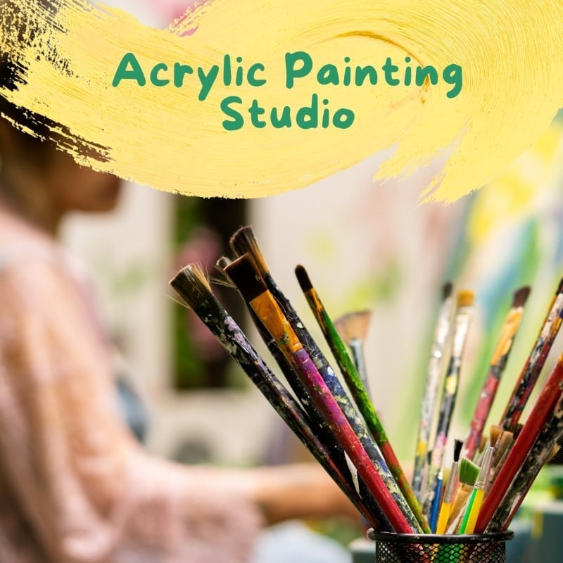 Inspired Creations: Acrylic Painting Studio