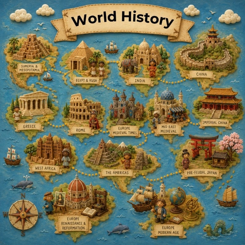 World History Through 1750: God's Working Through History